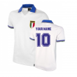 Italy Away World Cup 1982 Short Sleeve Retro Football Shirt (Your Name)