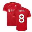 Liverpool 2021-2022 Home Shirt (Kids) (KEITA 8)