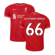 Liverpool 2021-2022 Vapor Home Shirt (ALEXANDER ARNOLD 66)
