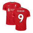 Liverpool 2021-2022 Vapor Home Shirt (FOWLER 9)