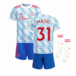 Man Utd 2021-2022 Away Mini Kit (MATIC 31)