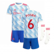 Man Utd 2021-2022 Away Mini Kit (POGBA 6)