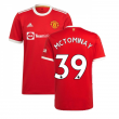 Man Utd 2021-2022 Home Shirt (McTOMINAY 39)