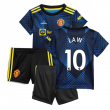 Man Utd 2021-2022 Third Baby Kit (Blue) (LAW 10)