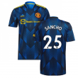 Man Utd 2021-2022 Third Shirt (SANCHO 25)