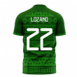 Mexico 2023-2024 Home Concept Football Kit (Libero) (LOZANO 22)
