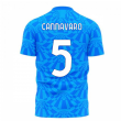 Napoli 1990s Home Concept Football Kit (Libero) (CANNAVARO 5) - Adult Long Sleeve