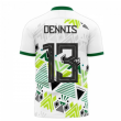 Nigeria 2025-2026 Away Concept Football Kit (Libero) (DENNIS 13)