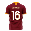 Roma 2025-2026 Home Concept Football Kit (Libero) (DE ROSSI 16)