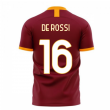 Roma 2024-2025 Home Concept Football Kit (Libero) - No Sponsor (DE ROSSI 16)
