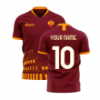 Roma 2025-2026 Home Concept Football Kit (Libero) - No Sponsor (Your Name)