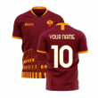 Roma 2023-2024 Home Concept Football Kit (Libero) - No Sponsor (Your Name)