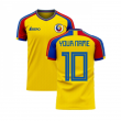 Romania 2023-2024 Home Concept Football Kit (Libero) (Your Name)