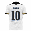 Santos 2025-2026 Home Concept Football Kit (Libero) (PELE 10)