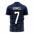 Scotland 2025-2026 Home Concept Football Kit (Libero) (GEMMILL 7)
