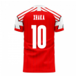 Switzerland 2025-2026 Retro Concept Football Kit (Libero) (XHAKA 10)