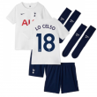 Tottenham 2021-2022 Little Boys Home Mini Kit (LO CELSO 18)