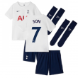 Tottenham 2021-2022 Little Boys Home Mini Kit (SON 7)