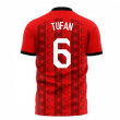 Turkey 2024-2025 Home Concept Football Kit (Libero) (TUFAN 6)