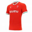 2020-2021 Wales Home Pro Body Fit Rugby Shirt