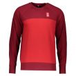 2021-2022 Bayern Munich Graphic Crew Sweat (Red)