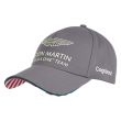 2022 Aston Martin Official Team Limited Edition Cap-USA (Grey)