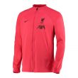 2022-2023 Liverpool Hooded Track Jacket (Red)