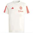 2023-2024 Man Utd Training Tee (White) - Kids