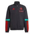 2023-2024 Man Utd Presentation Jacket (Black)