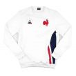 2023-2024 France Rugby Presentation Crew Sweat (White)