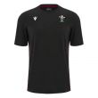 2023-2024 Wales Rugby Travel Cotton Shirt (Black)