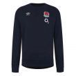 2023-2024 England Rugby Fleece Sweat (Nazy Blazer)
