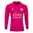 2023-2024 Leicester City Home Goalkeeper Shirt (Pink)