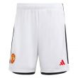 2023-2024 Man Utd Home Shorts (White)