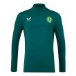 2023-2024 Republic of Ireland Players Half Zip Midlayer (Green)