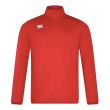Canterbury Mens Club Half Zip Mid Layer Top (Red)