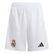 2024-2025 Real Madrid Home Shorts (White) - Kids