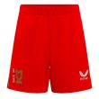2024-2025 MK Dons Away Shorts (Red) - Kids