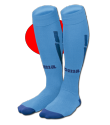 2012-13 Valencia Joma Away Socks (Blue)