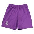 Real Madrid 2016-2017 Away Shorts (Purple) - Kids