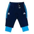 2017-18 Olympique Marseille Adidas Three Quater Training Pants (Navy)