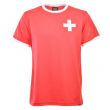 Switzerland 12th Man- Red/White Ringer