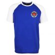 Yugoslavia Raglan Sleeve Royal/White T-Shirt