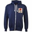 England Rose 1910 Vintage Zipped Hoodie - Navy