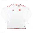 2018-2019 Denmark Hummel Away Long Sleeve Football Shirt