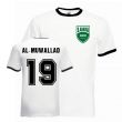 Fahad Al-muwallad Saudi Arabia Ringer Tee (white-black)