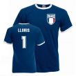 Hugo Lloris France Ringer Tee (blue)