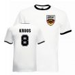 Toni Kroos Germany Ringer Tee (white-black)