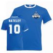 Mark Hateley Rangers Ringer Tee (blue)