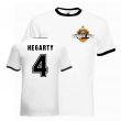 Paul Hegarty Dundee United Ringer Tee (white-black)